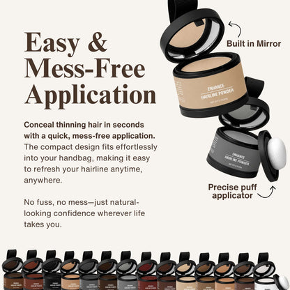 ElevaHair™ Premium Hair Cover Up Powder