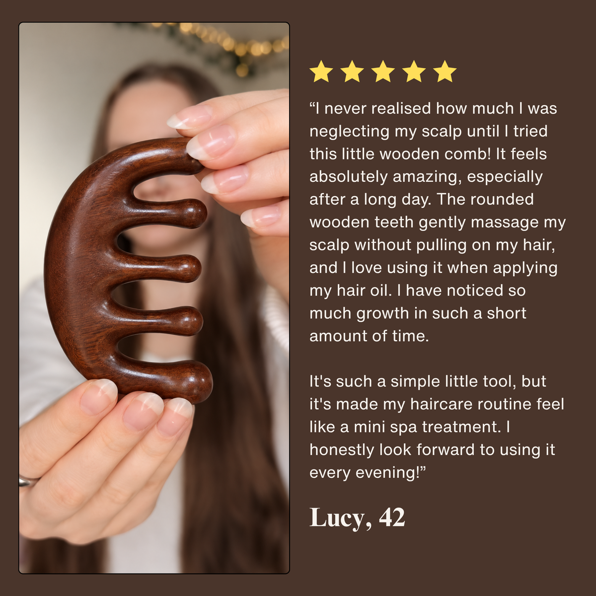 ElevaHair™ Scalp Stimulating Comb